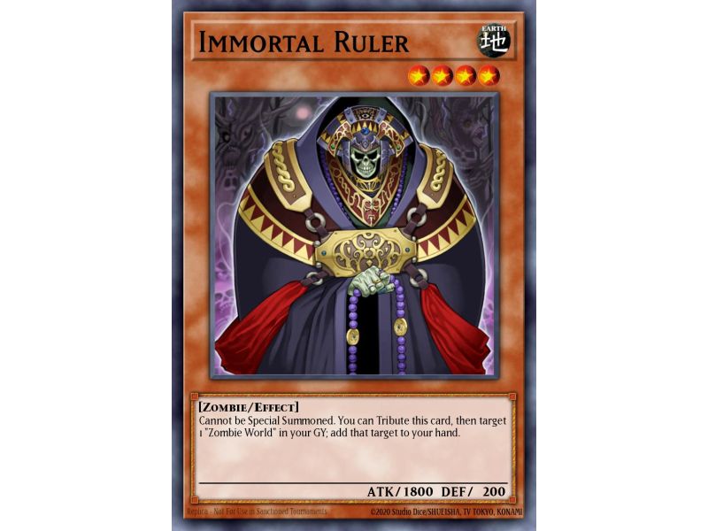 Immortal Ruler (Secret Rare)