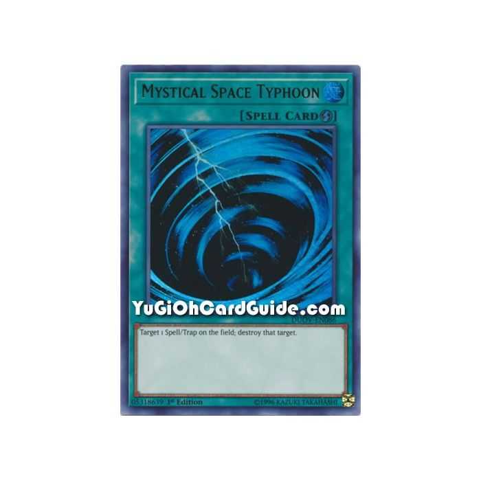 Mystical Space Typhoon (Ultra Rare) – Duel Overload | Carta YUGIOH en México