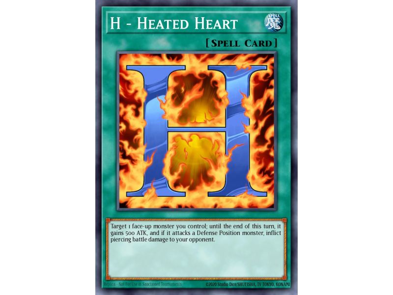 H - Heated Heart (Secret Rare)