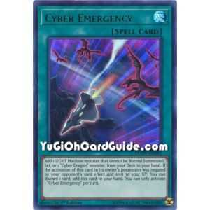 Cyber Emergency (Ultra Rare) – Duel Overload | Carta YUGIOH en México