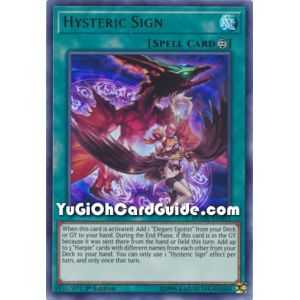Hysteric Sign (Ultra Rare) – Duel Overload | Carta YUGIOH en México