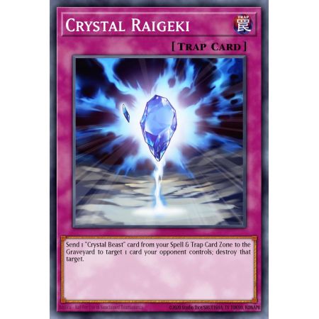 Crystal Raigeki (Super Rare)