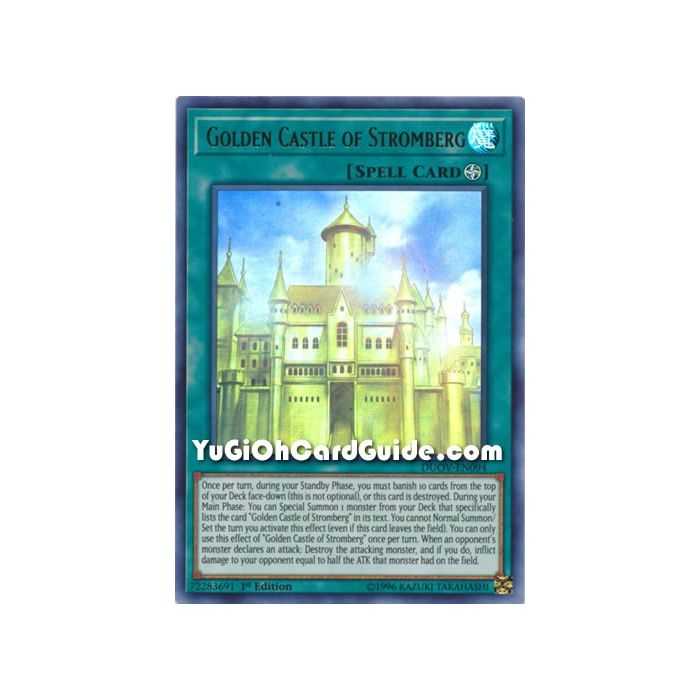 Golden Castle of Stromberg (Ultra Rare) – Duel Overload | Carta YUGIOH en México