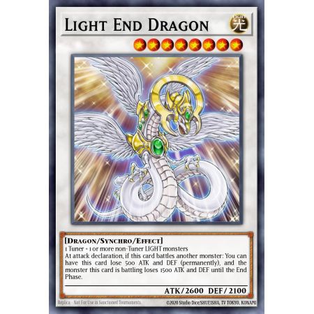 Light End Dragon (Super Rare)