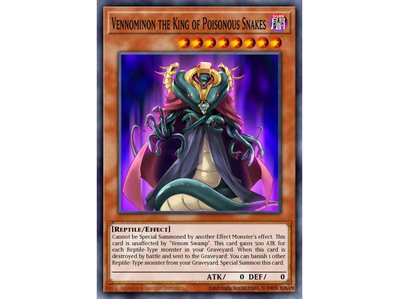 Vennominon the King of Poisonous Snakes (Common)