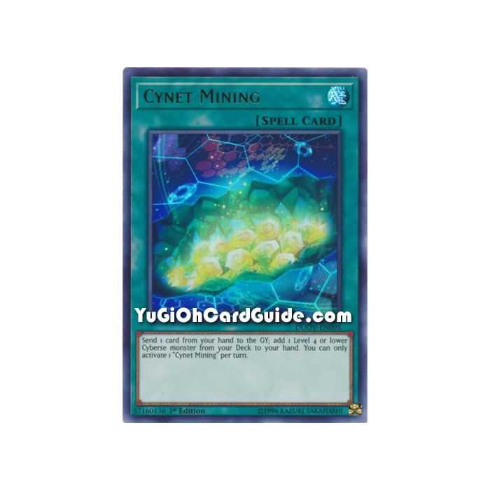 Cynet Mining (Ultra Rare) – Duel Overload | Carta YUGIOH en México