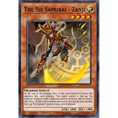The Six Samurai - Zanji (Ultra Rare)