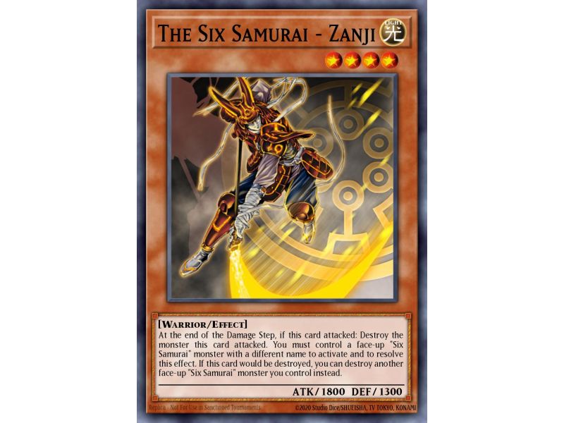 The Six Samurai - Zanji (Ultra Rare)