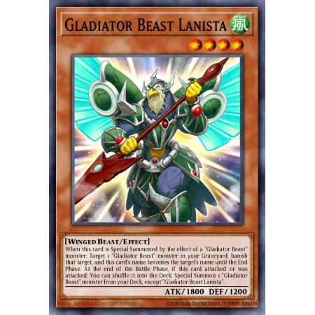 Gladiator Beast Lanista (Common)