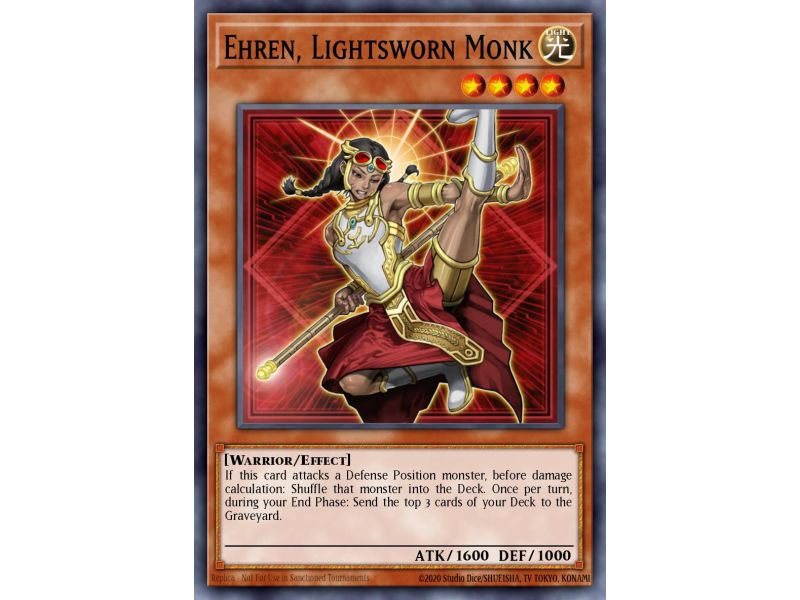 Ehren, Lightsworn Monk (Common)