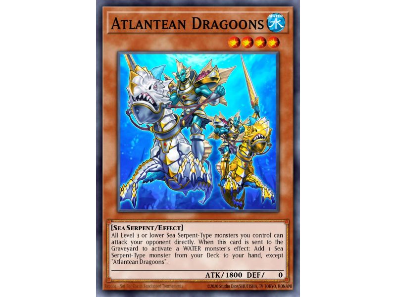 Atlantean Dragoons (Super Rare)