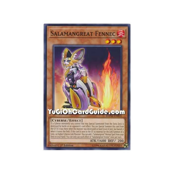 Salamangreat Fennec (Common) – Dark Neostorm | Carta YUGIOH en México