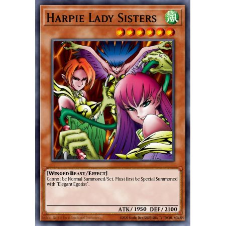 Harpie Lady Sisters (Rare)