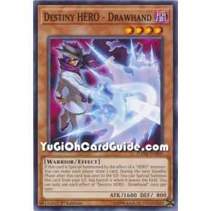 Destiny HERO - Drawhand (Common) – Dark Neostorm | Carta YUGIOH en México