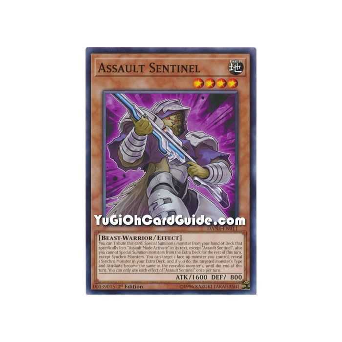 Assault Sentinel (Common) – Dark Neostorm | Carta YUGIOH en México