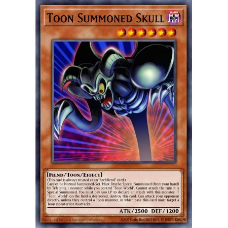 Toon Summoned Skull (Common)