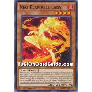 Neo Flamvell Lady (Common) – Dark Neostorm | Carta YUGIOH en México