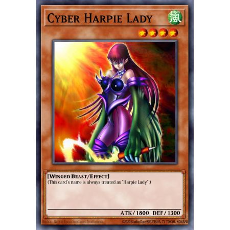 Cyber Harpie Lady (Secret Rare)