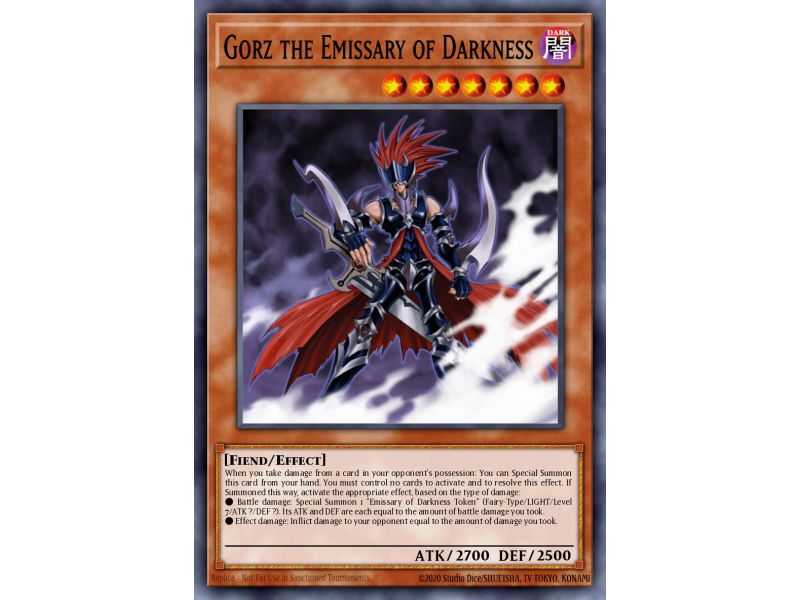 Gorz the Emissary of Darkness (Secret Rare)