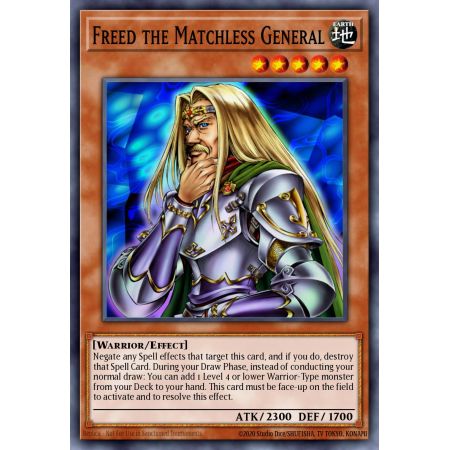 Freed the Matchless General (Rare)