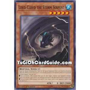 Loud Cloud the Storm Serpent (Common) – Dark Neostorm | Carta YUGIOH en México