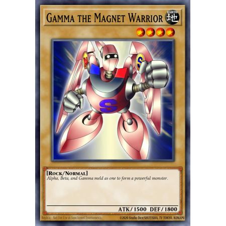 Gamma the Magnet Warrior (Rare)