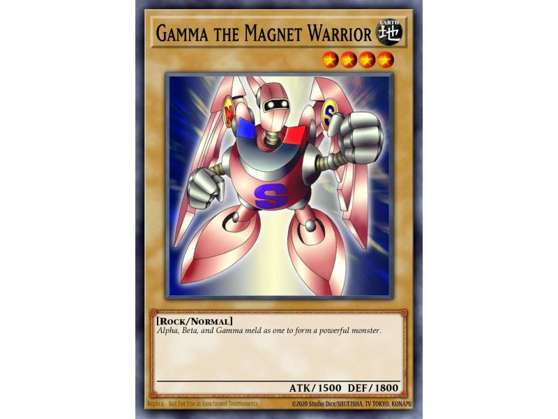 Gamma the Magnet Warrior (Rare)