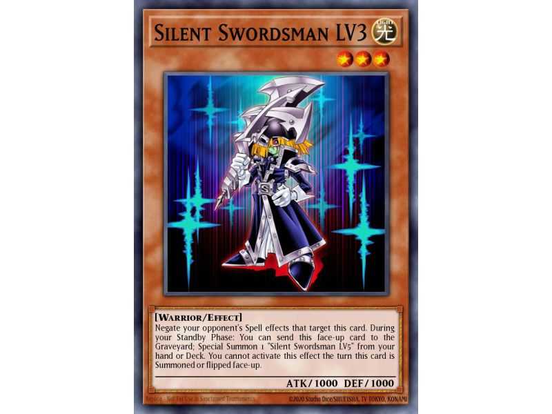 Silent Swordsman LV3 (Ultimate Rare)