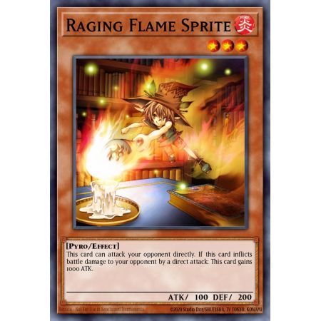 Raging Flame Sprite (Common)
