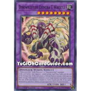 Dinowrestler Chimera T Wrextle (Common) – Dark Neostorm | Carta YUGIOH en México