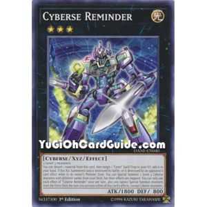 Cyberse Reminder (Common) – Dark Neostorm | Carta YUGIOH en México
