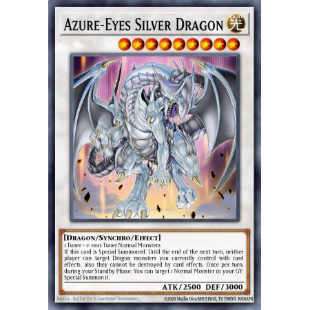 Azure-Eyes Silver Dragon (Ultra Rare)