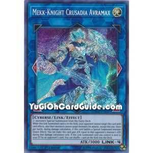 Mekk-Knight Crusadia Avramax (Secret Rare) – Dark Neostorm | Carta YUGIOH en México