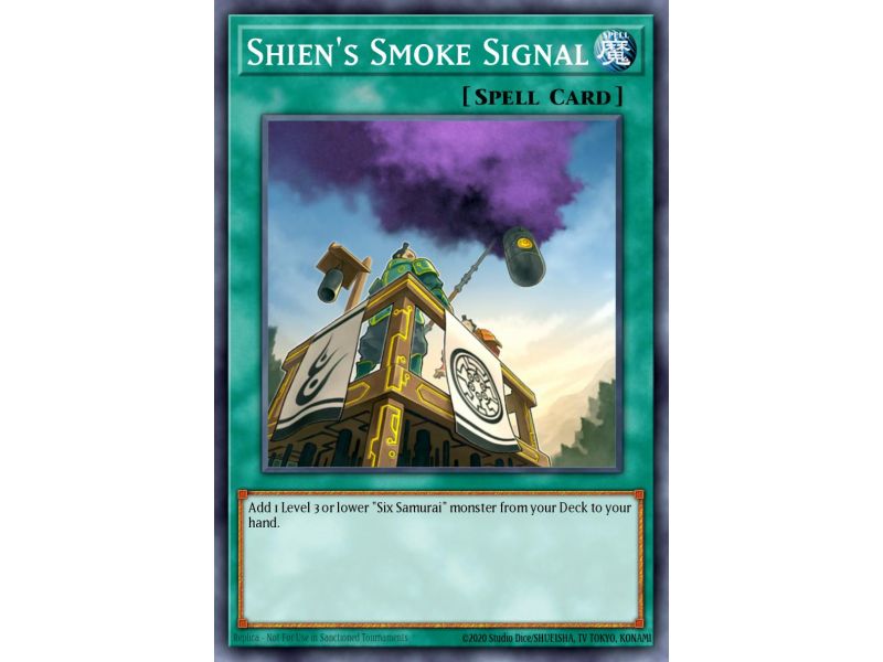 Shien's Smoke Signal (Super Rare)