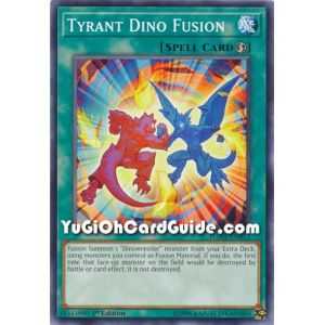 Tyrant Dino Fusion (Common) – Dark Neostorm | Carta YUGIOH en México