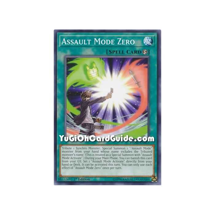 Assault Mode Zero (Common) – Dark Neostorm | Carta YUGIOH en México