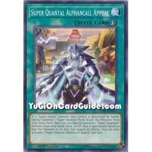 Super Quantal Alphancall Appeal (Common) – Dark Neostorm | Carta YUGIOH en México