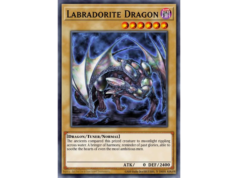 Labradorite Dragon (Super Rare)