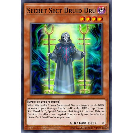 Secret Sect Druid Dru (Common)