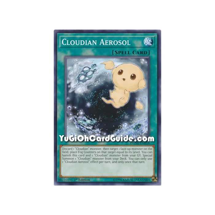Cloudian Aerosol (Common) – Dark Neostorm | Carta YUGIOH en México
