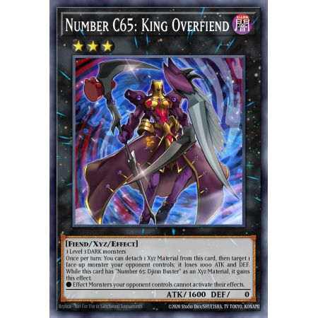 Number C65: King Overfiend (Rare)