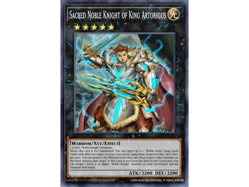 Sacred Noble Knight of King Artorigus (Ultra Rare)