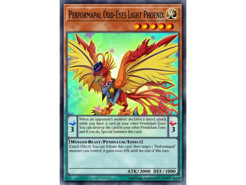 Performapal Odd-Eyes Light Phoenix (Rare)