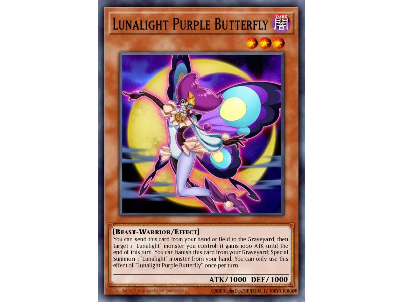 Lunalight Purple Butterfly (Common)