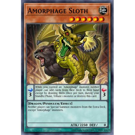 Amorphage Sloth (Secret Rare)