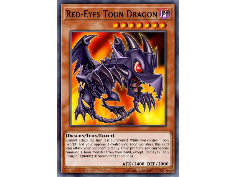 Red-Eyes Toon Dragon (Super Rare)