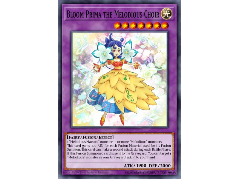 Bloom Prima the Melodious Choir (Rare)
