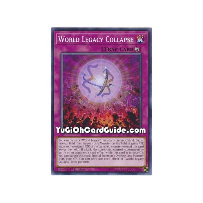 World Legacy Collapse (Common) – Dark Neostorm | Carta YUGIOH en México