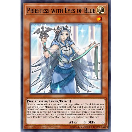 Priestess with Eyes of Blue (Super Rare)