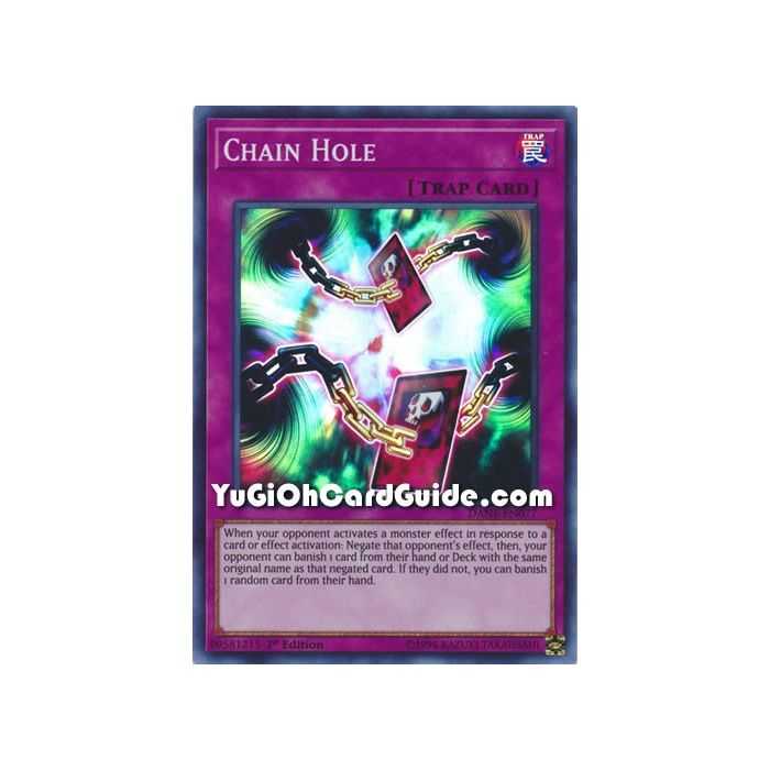 Chain Hole (Super Rare) – Dark Neostorm | Carta YUGIOH en México